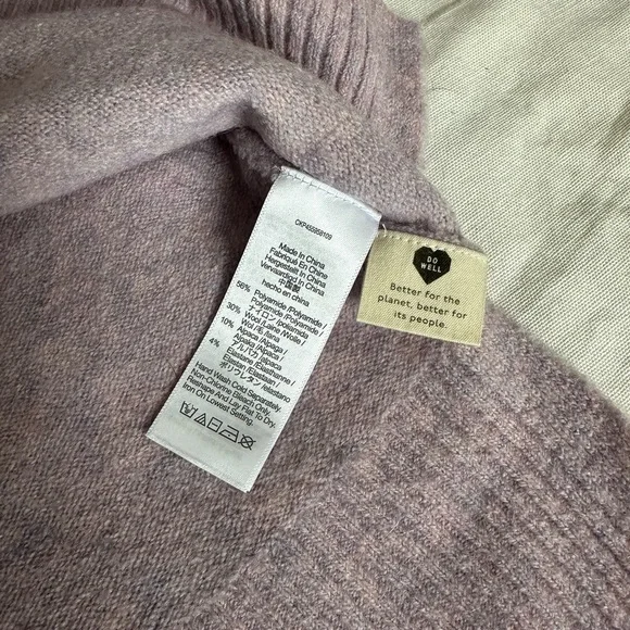 Madewell Payton Pullover in Coziest Yarn size L b32 - Picture 7 of 8